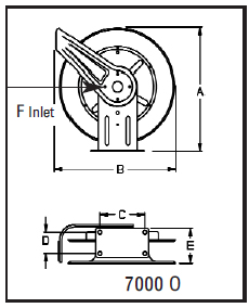 Auto Rewind Hose Reel Series 7000